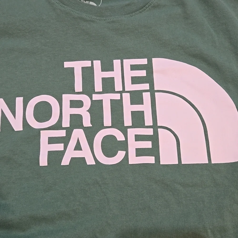The North Face Sage Green Logo Tee | Size Small | EUC